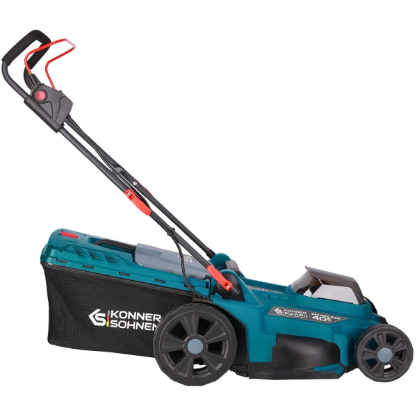 Аккумуляторная газонокосилка Konner&Sohnen KS 43LM-40V Set, 2x4.0Ah, з/у