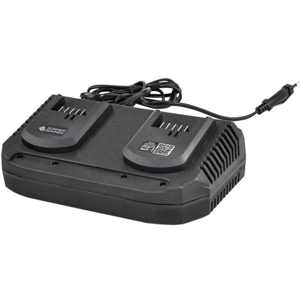 Аккумуляторная газонокосилка Konner&Sohnen KS 43LM-40V Set, 2x4.0Ah, з/у