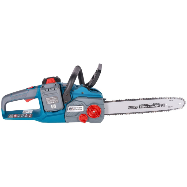 Аккумуляторная пила Konner&Sohnen KS CS40V-16 Set, 2×20 V 4.0 Ah, з/у