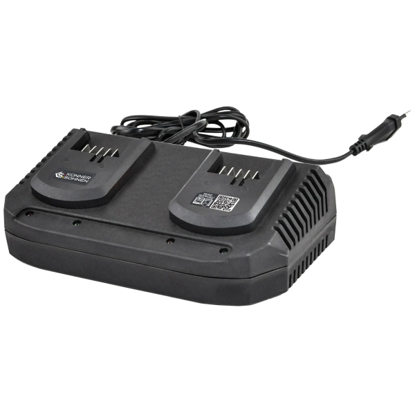 Аккумуляторная пила Konner&Sohnen KS CS40V-16 Set, 2×20 V 4.0 Ah, з/у