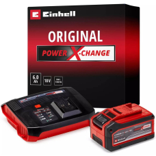 Набор из аккумулятора и зарядного устройства Einhell 18V 4-6 Ah & 6A Boostcharger PXC Starter Kit