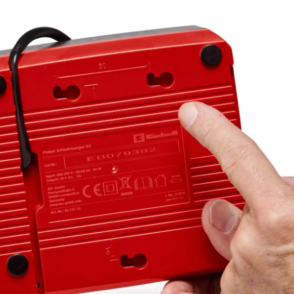 Набор из аккумулятора и зарядного устройства Einhell 18V 5.2 Ah, 4A Fastcharger PXC Starter Kit