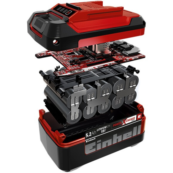 Набор из аккумулятора и зарядного устройства Einhell 18V 5.2 Ah, 4A Fastcharger PXC Starter Kit