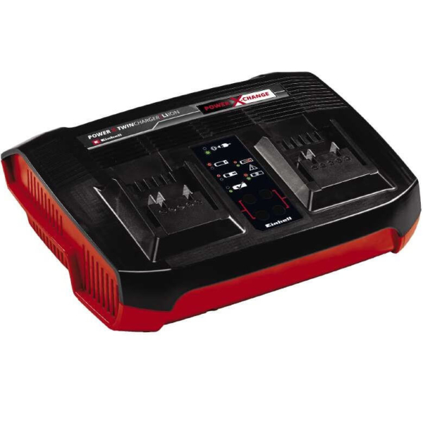 Набір з акумуляторів та зарядного пристрою Einhell 2x18V 4.0 Ah & 3А Twincharger PXC Starter Kit