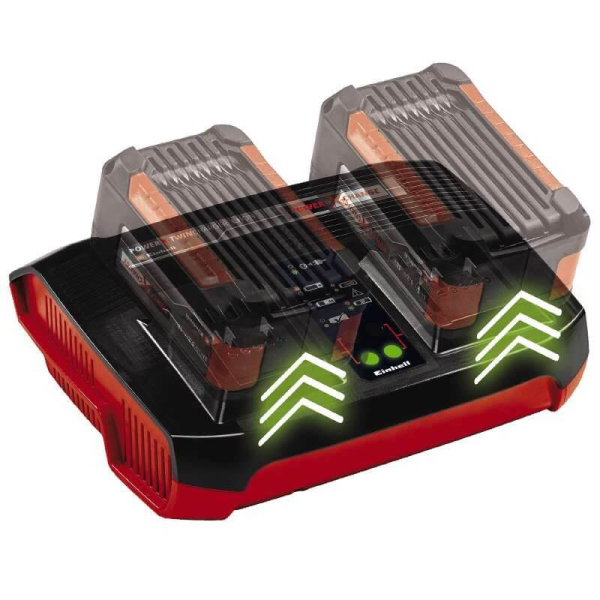 Набір з акумуляторів та зарядного пристрою Einhell 2x18V 4.0 Ah & 3А Twincharger PXC Starter Kit
