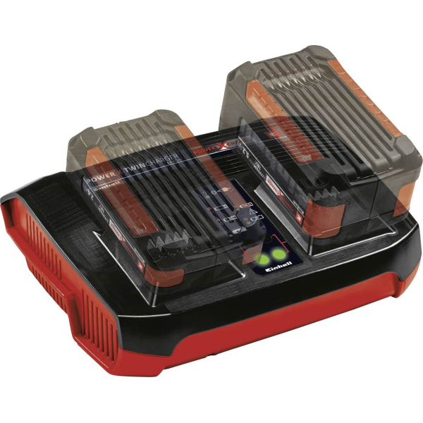 Набор из аккумуляторов и зарядного устройства Einhell 2x18V 3.0Ah, 3А Twincharger PXC Starter Kit