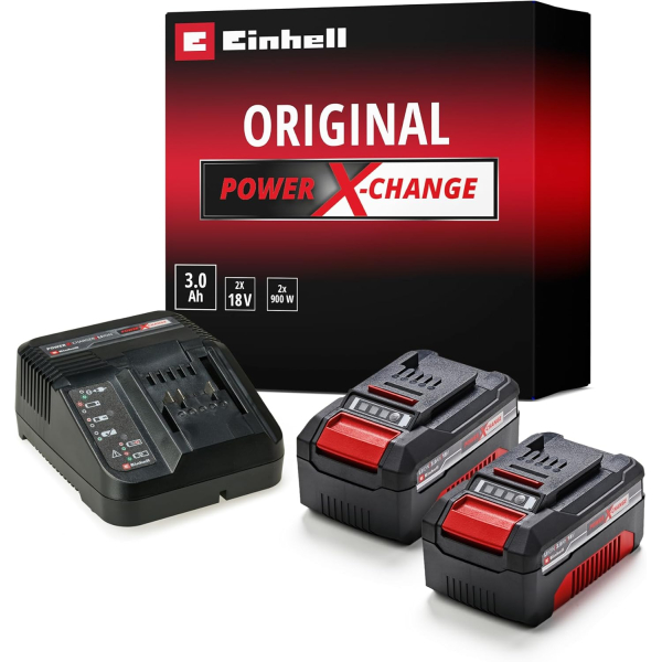 Набор из аккумуляторов и зарядного устройства Einhell 18V 2x3 Ah PXC Starter Kit