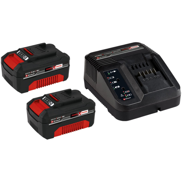 Набор из аккумуляторов и зарядного устройства Einhell 18V 2x3 Ah PXC Starter Kit