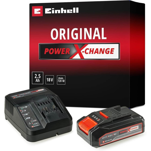 Набір з акумулятора та зарядного пристрою Einhell 18V 2.5 Ah & 3A Charger PXC Starter Kit