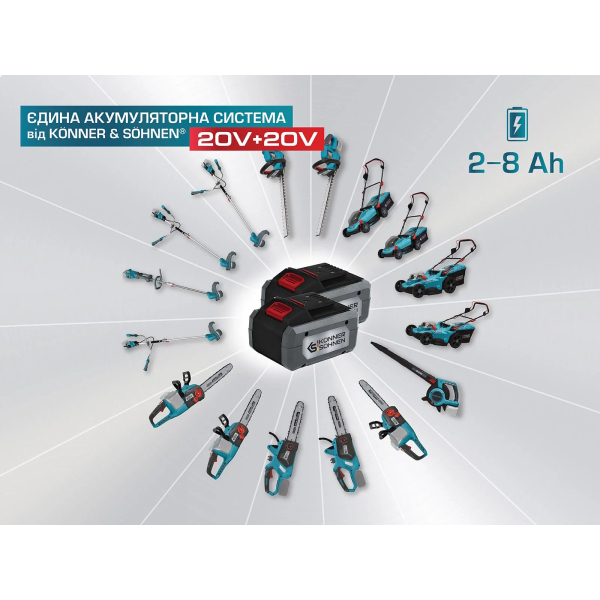 Акумулятор Konner&Sohnen KS 20V4-1 20V 4Ah
