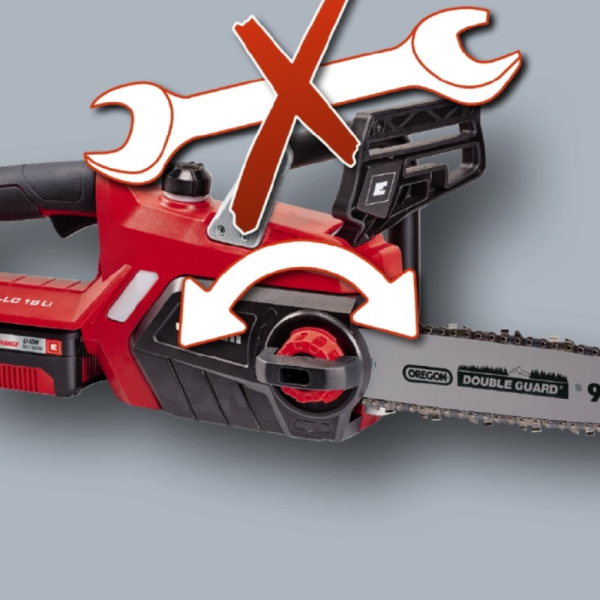 Акумуляторна ланцюгова пила Einhell GE-LC 18/25 Li-Solo, каркас