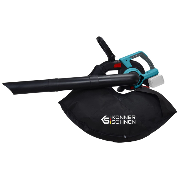 Аккумуляторная воздуходувка Konner&Sohnen KS LBV-40V set с 2 акб 20V 4Ah и з/у