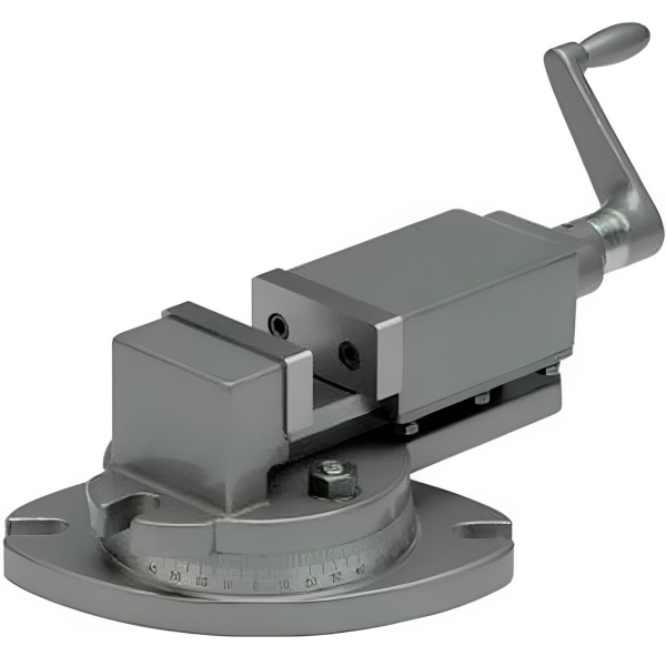 Тиски станочные Ozar MMV/SP/100, 0-360°, 50-60 HRC, 100x100x38 мм, 30 мкм, 18 кг