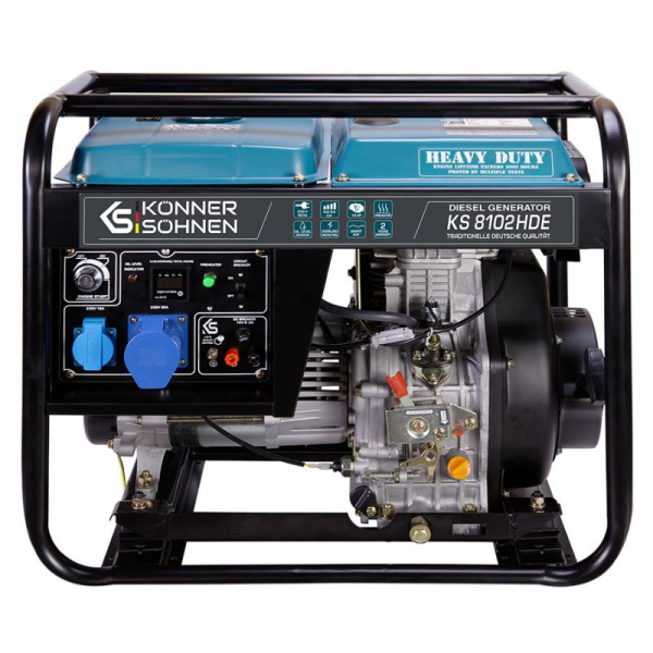Генератор дизельный Könner&Söhnen KS 8102HDE