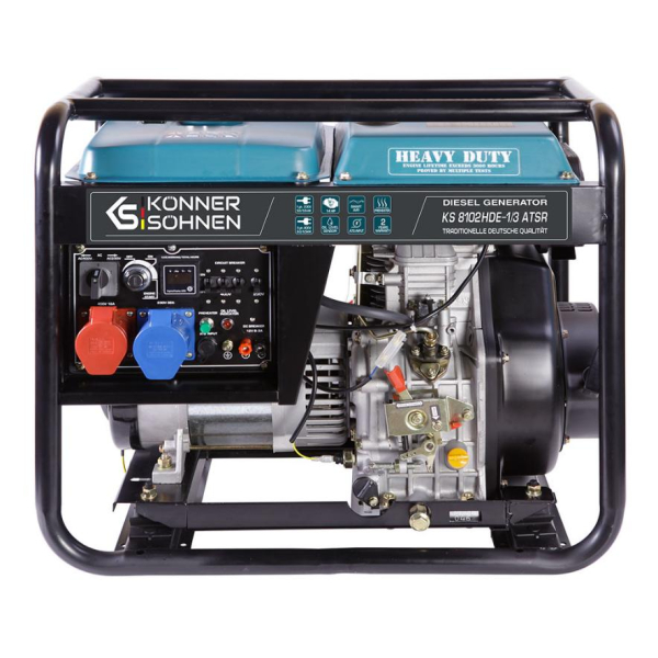 Генератор дизельный Könner&Söhnen KS 8102HDE-1/3 ATSR