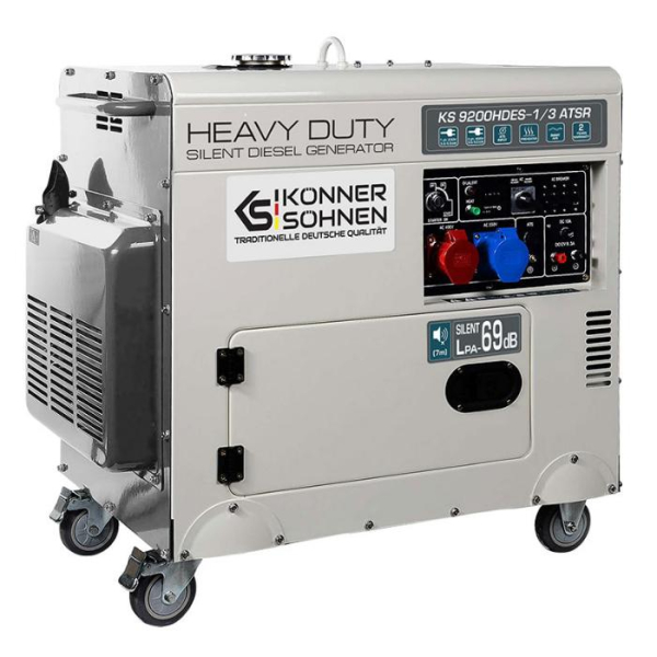 Генератор дизельный Könner&Söhnen KS 9200HDES-1/3 ATSR