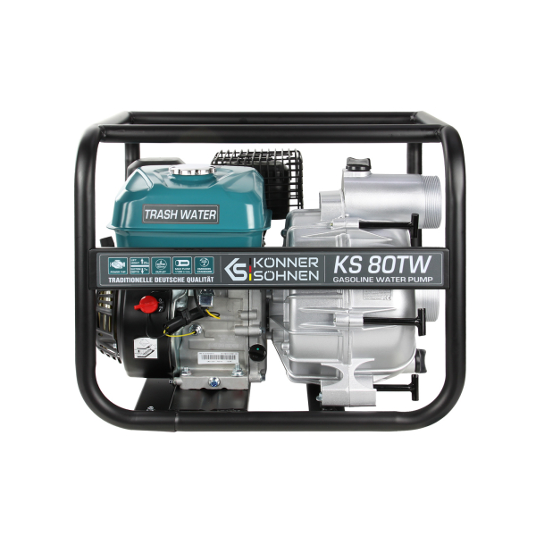 Мотопомпа для загрязненной воды Konner&Sohnen KS 80T W