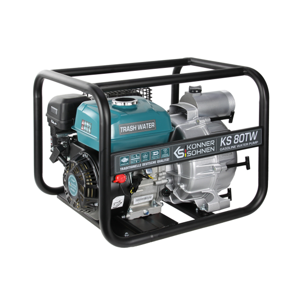 Мотопомпа для загрязненной воды Konner&Sohnen KS 80T W