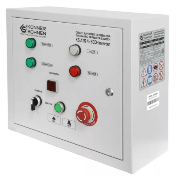 Блок управляющей электроники Konner&Sohnen KS ATS 4/63D-Inverter