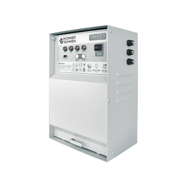 Бензиновый двухцилиндровый генератор Könner & Söhnen KS 15-1E 1/3 ATSR