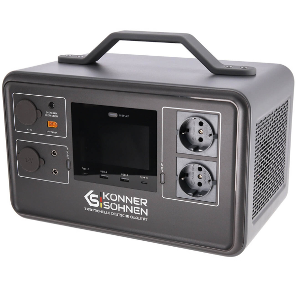 Зарядная станция Konner&Sohnen KS 1200PS, 1030 Вт/час, 1200 Вт