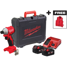 Акумуляторний гвинтоверт Milwaukee BLIDRC-402C, 2x4.0Ah, з/п M12-18 FC, в кейсі