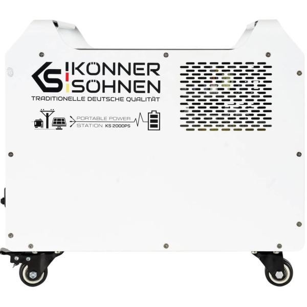 Зарядная станция Konner&Sohnen KS 2000PS, 1792 Вт/час, 2000 Вт
