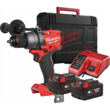 Акумуляторний дриль-шуруповерт Milwaukee M18 FDD3-402C, 2x4.0 Ah, з/п, в кейсі