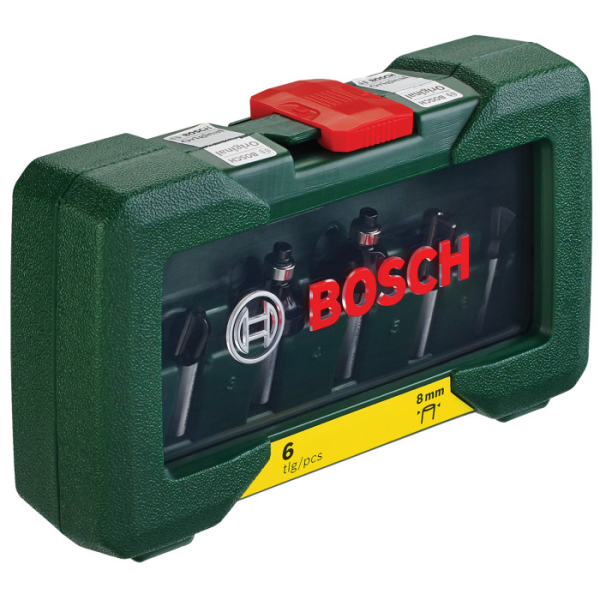 Набор фрез Bosch Expert for Wood 8 мм, 6 шт