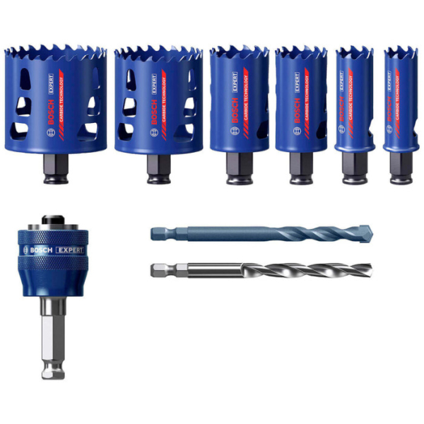 Набір коронок Bosch Expert Tough Material, 9 шт