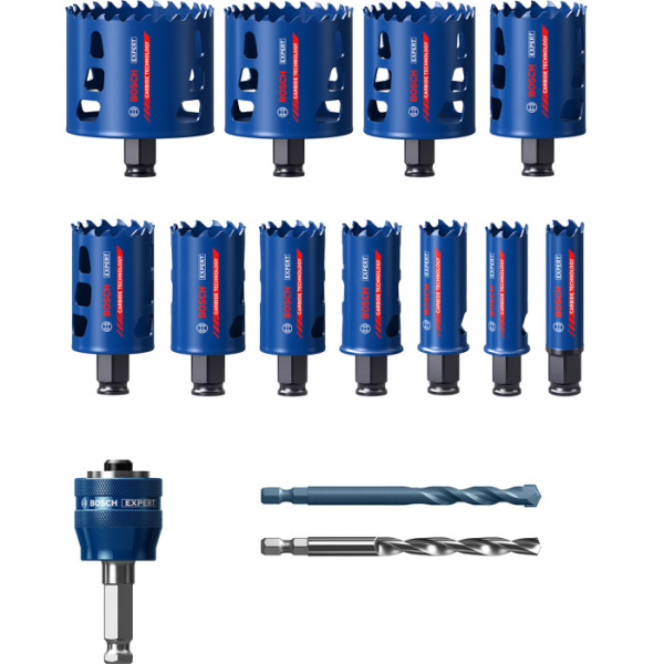 Набір коронок Bosch Expert Tough Material, 14 шт
