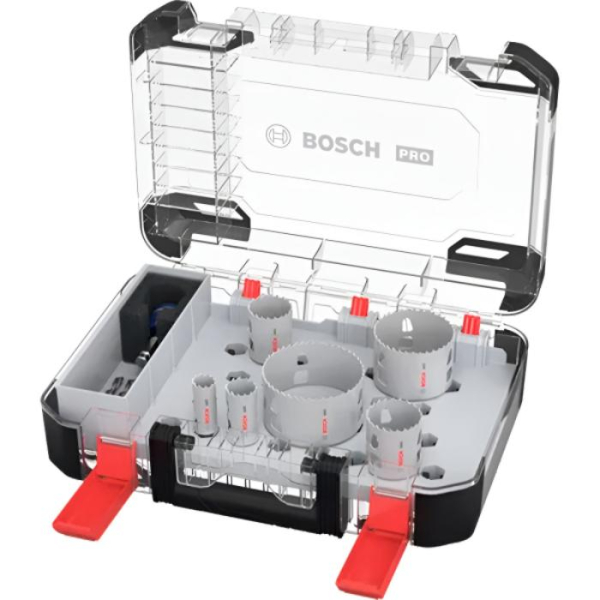 Комплект коронок Bosch PRO Multi Material PC Plus, 9 шт