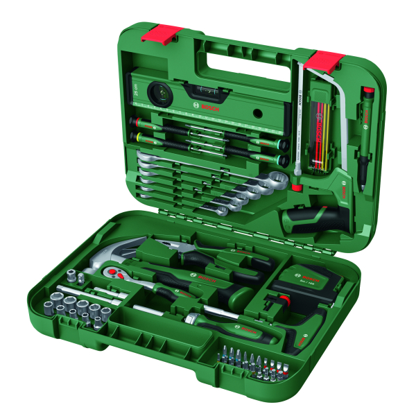 Набор ручных инструментов Bosch Advanced, 64 шт
