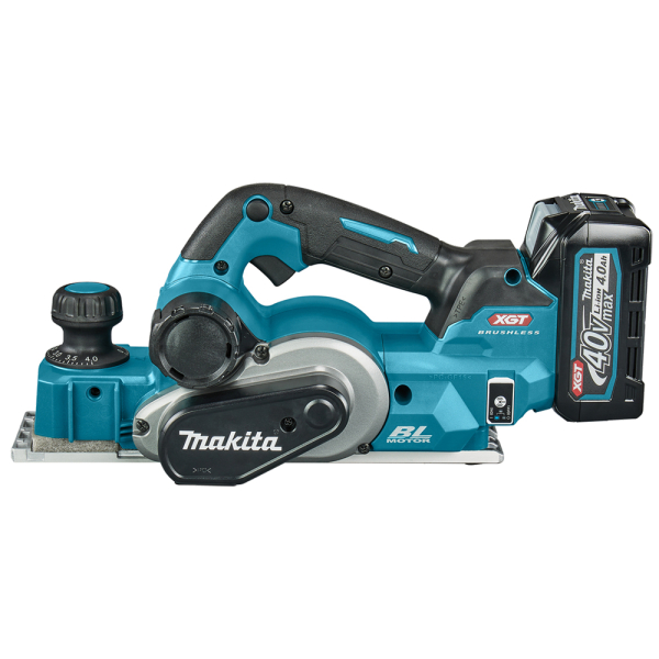 Аккумуляторный рубанок Makita XGT 40 V MAX KP001GM201, 2x4.0Ah, з/у, кейс