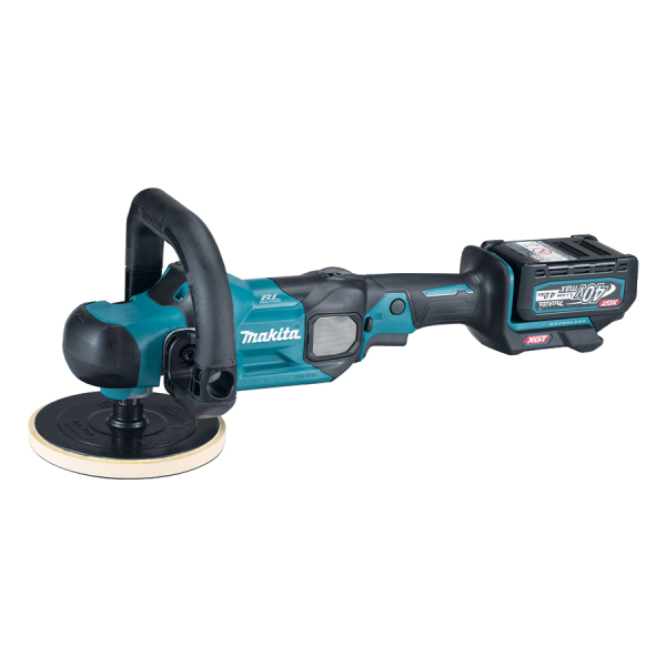 Аккумуляторная полировальная шлифмашина Makita XGT 40 V MAX PV001GM101, 1x4Ah, з/у