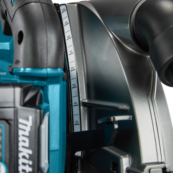 Аккумуляторная дисковая пила Makita XGT 40 V MAX HS011GT201, 2x5.0Ah, з/у