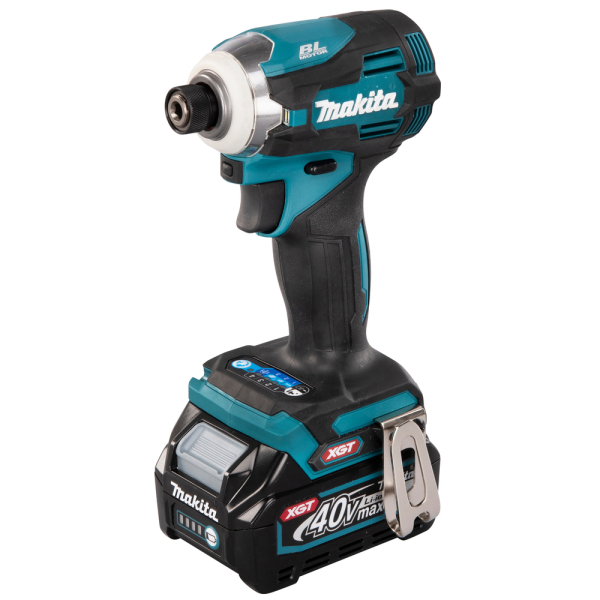 Акумуляторний гвинтоверт Makita TD001GM201 XGT, 2x4.0 Ah, DC40RA, Makpac