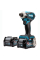 Аккумуляторный винтоверт Makita TD001GM201 XGT, 2x4.0 Ah, DC40RA, Makpac