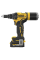 Заклепувальник акумуляторний DeWALT DCF403E1GT, 1х1.7Ah, з/п, кейс TSTAK