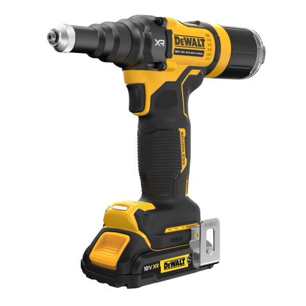 Заклепщик аккумуляторный DeWALT DCF403D2GT, 2х2.0Ah, з/у, кейс TSTAK