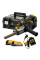 Акумуляторний стрічковий напилок DeWALT DCM200E2T, 2x1.7Ah, з/п, у валізі TSTAK