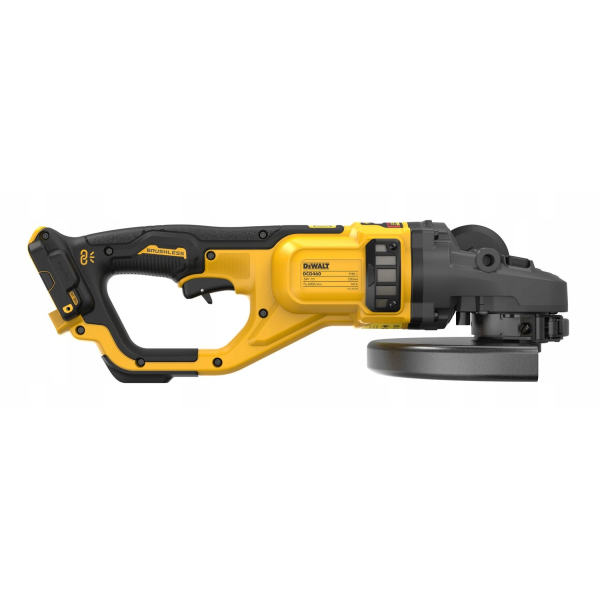 Аккумуляторная болгарка DeWalt DCG460NK, каркас в кейсе