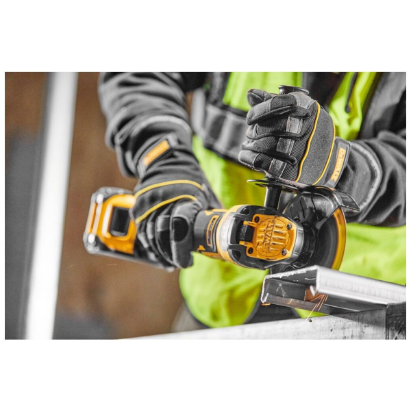 Акумуляторна болгарка DeWalt DCG409VST1, 1x6.0Ah, з/п, в кейсі