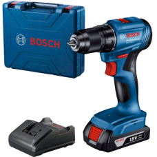 Аккумуляторный шуруповерт Bosch Professional GSR 185-LI, 1xGBA 18V 2.0Ah, з/у GAL 18V-20, в кейсе