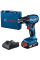 Акумуляторний шуруповерт Bosch Professional GSR 185-LI, 1xGBA 18V 2.0Ah, з/п GAL 18V-20, у кейсі