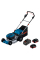 Акумуляторна газонокосарка Bosch GRA 18V2-46 Professional, 2x5.0Ah, з/п GAL1880CV