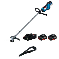 Аккумуляторный триммер Bosch GFR 18V-33 Professional, 2xGBA 18 V 4.0 Ah, з/у GAL 18V-40