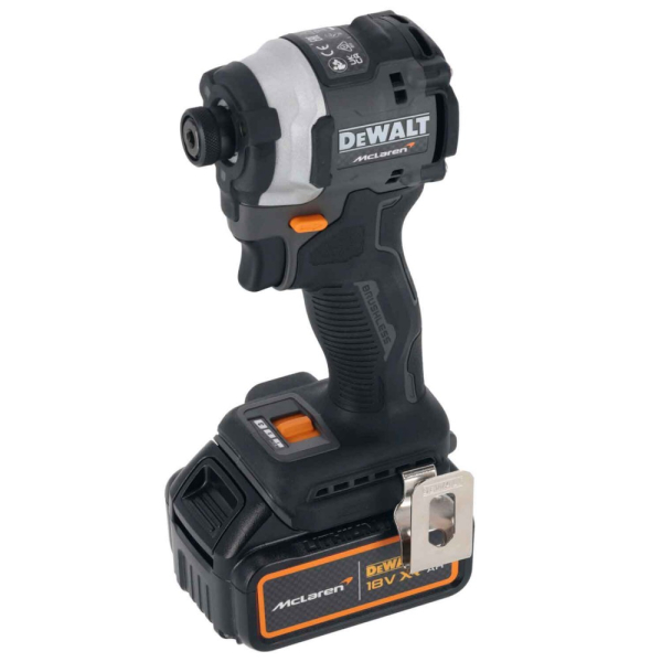 Акумуляторний гвинтоверт McLaren F1 TEAM LIMITED EDITION DeWALT DCF85MM2T, PowerStack 2x4.0 Ah, з/п DCB1104, кейс TSTAK