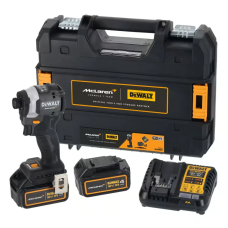 Аккумуляторный винтоверт McLaren F1 TEAM LIMITED EDITION DeWALT DCF85MM2T, PowerStack 2x4.0 Ah, з/у DCB1104, кейс TSTAK