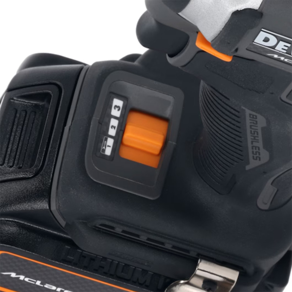 Акумуляторний гвинтоверт McLaren F1 TEAM LIMITED EDITION DeWALT DCF85MP2T, PowerStack 2x5.0 Ah, з/п DCB1104, кейс TSTAK